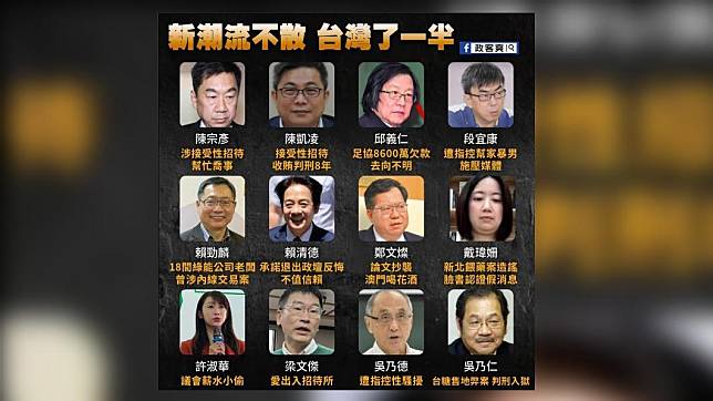 民進黨桃色風波連環爆,徐巧芯質疑,新潮流到底有多亂?(圖/徐巧芯臉書)