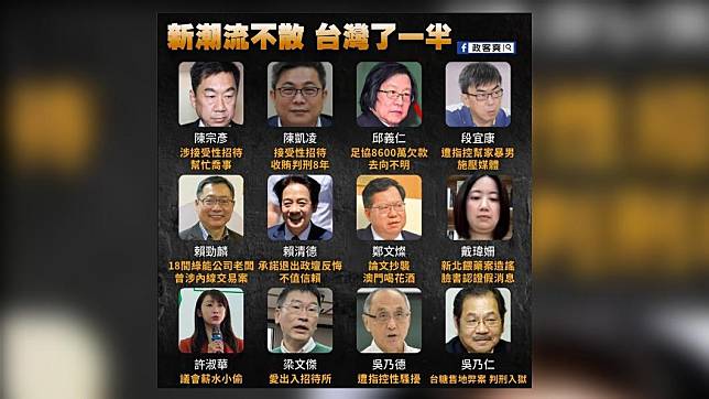 民進黨桃色風波連環爆，徐巧芯質疑，新潮流到底有多亂？（圖／徐巧芯臉書）