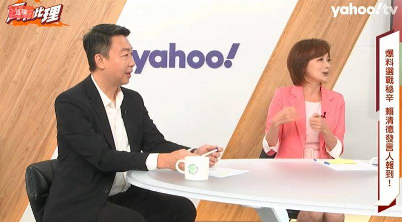 陳世凱、郭雅慧接受Yahoo TV《齊有此理》主持人王時齊專訪。（圖／翻攝自Yahoo TV）