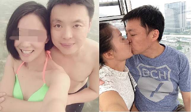 民進黨高雄市第六選區立委趙天麟被爆出與中國籍女性友人激情熱吻的婚外情親密照。 圖：讀者提供