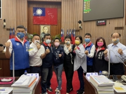 國民黨團-黃偉哲居隔，台南藍軍籲請停止各大型、室內活動及聚餐，以防疫情擴散