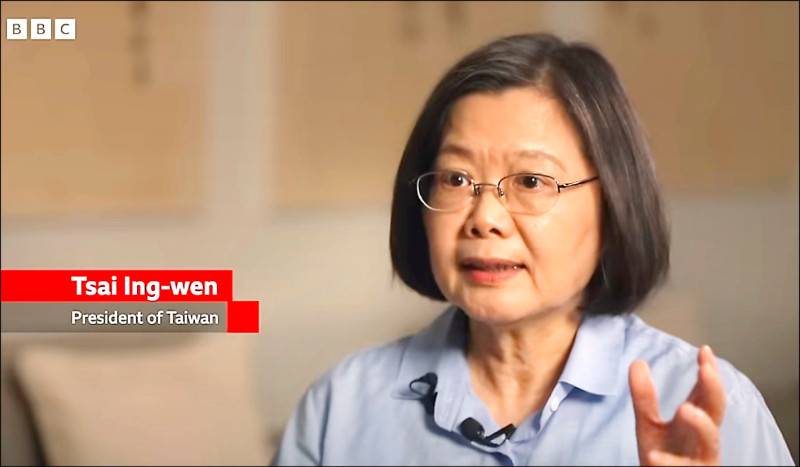 BBC專訪 蔡英文：習近平必須認清犯台開戰會拖慢中國發展數十年!
