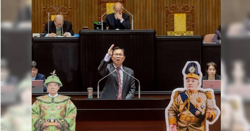 批賴清德毀憲亂政卻拒絕說明　張啓楷：走向稱帝獨裁之路