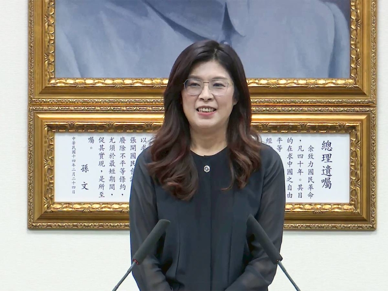 喊話賴清德廢除台獨黨綱！　鄭麗文：不要拿中華民國4字玩廉價政治遊戲