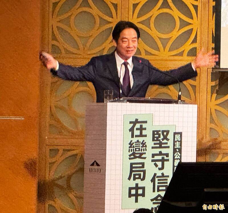 批賴清德演講秀下限 民眾黨：堂堂總統打擦邊球、挺大罷免