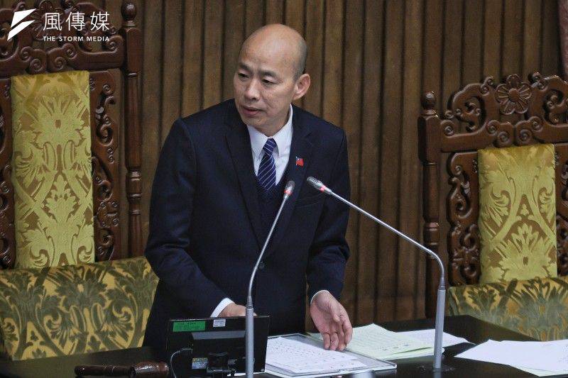柯建銘 怒批議事不公　韓國瑜反擊：像生病了不吃藥，叫別人去吃藥