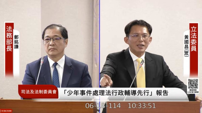 示範帶 遭綠圍剿　黃國昌提綠當年公布偵訊音檔：嘴臉怎變了