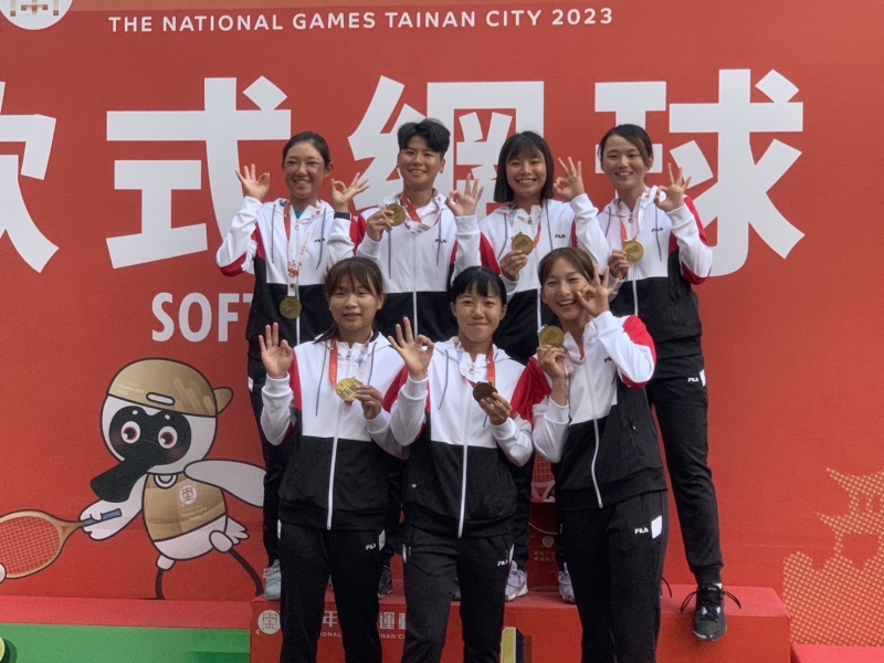 六度封王，臺南市軟式網球代表隊再度拿下全國運動會金牌 舉重方莞靈破大會及全國紀錄