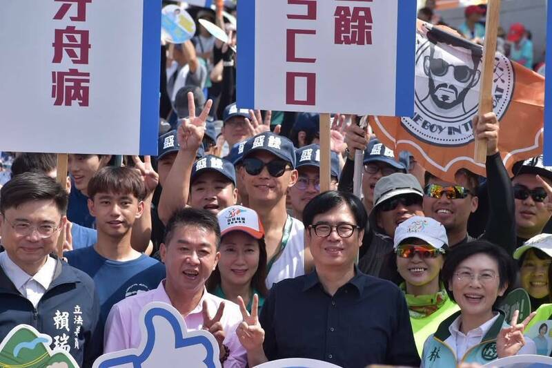 湧言會趙天麟挺邱議瑩選市長？ 林岱樺、賴瑞隆、許智傑粉專這樣發合照