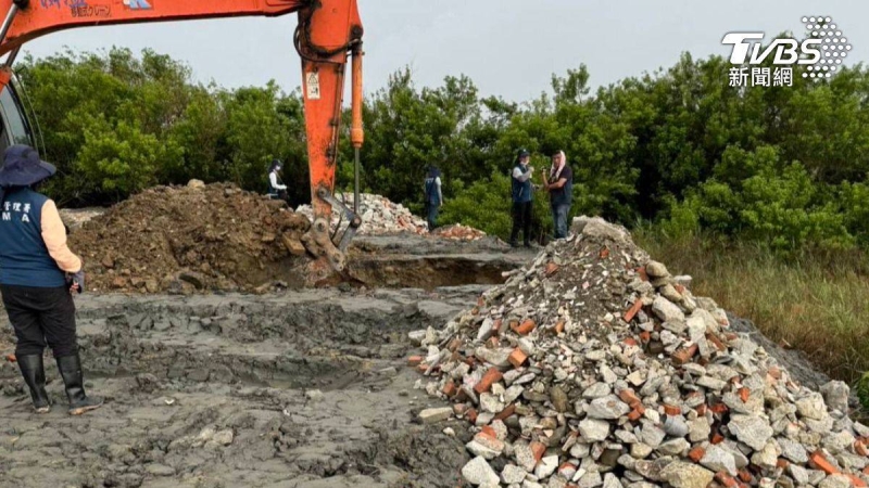 台南無良夫妻想省錢　營建廢棄物濫倒「40座足球場」