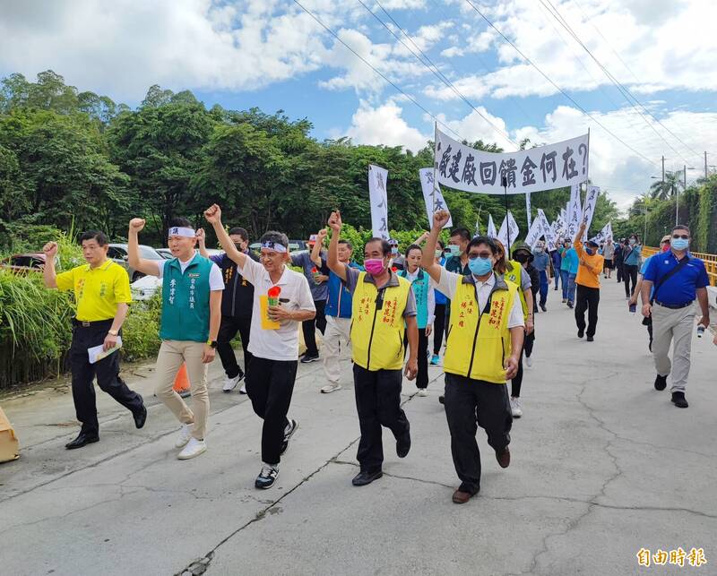 森霸電廠二期擴建讓居民「森七七」 聚眾抗議爭回饋