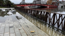 「百年大潮」造成台南運河溢流 水利局：上游將加高30公分