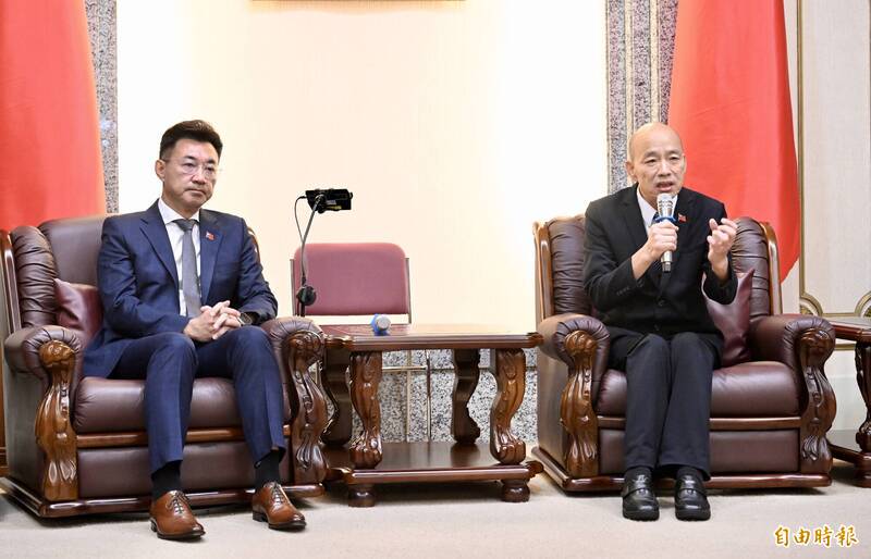 賴清德籲替沈伯洋發聲 韓國瑜回嗆：你先廢除台獨黨綱