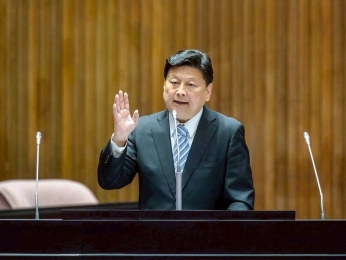 表明「政院版國防條例不會通過」　傅崐萁：是否付委無關痛癢