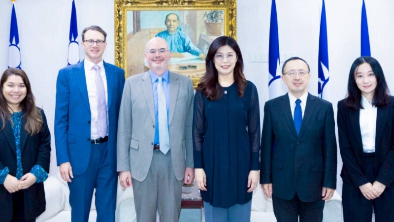 谷立言低調拜會鄭麗文　邀未來適當時機訪問華府