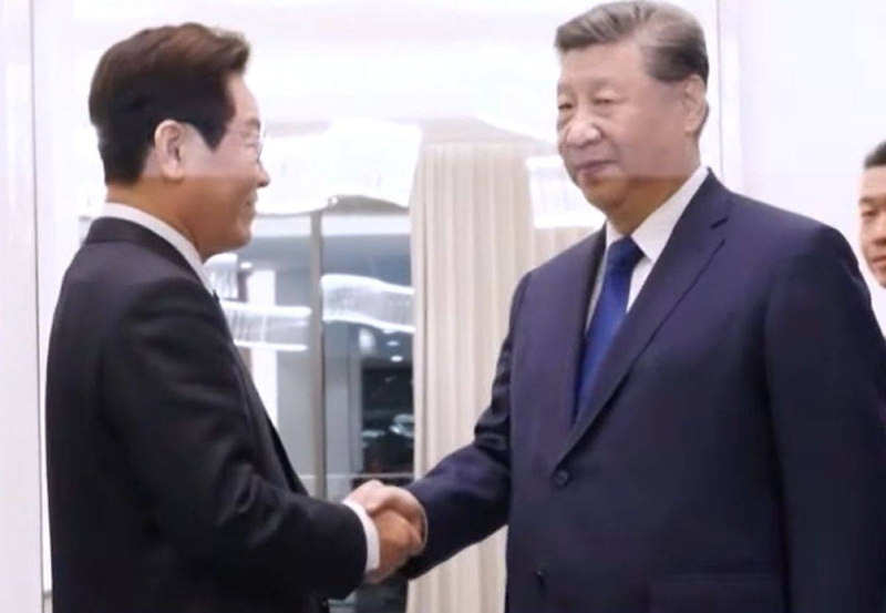 見完習近平發文了！　李在明：中韓是搬不走的重要近鄰、分不開的合作伙伴