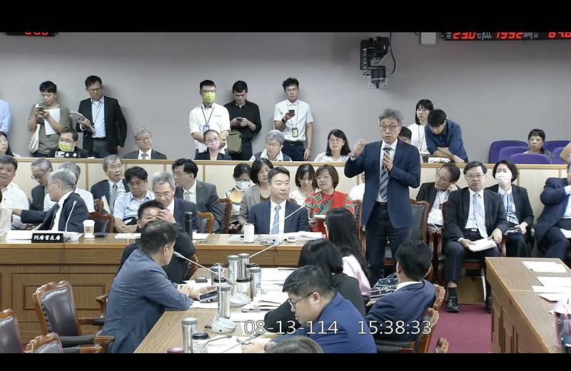馬太鞍堰塞湖沒立即潰堤危險  立院公報回顧陳駿季8月怎麼講