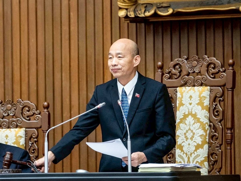 韓國瑜不忍了：大罷免若成功　台灣民主會發瘋