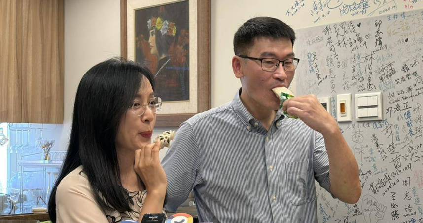 梁文傑同框陳瑩吃冰道歉　陳瑩：少上酒店就能多買鳳梨釋迦